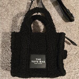 Marc Jacobs Black Tote Bag mini teddy